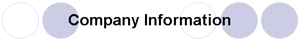 Company Information